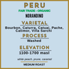 PERU - NORANDINO ORGANIC - FAIR TRADE