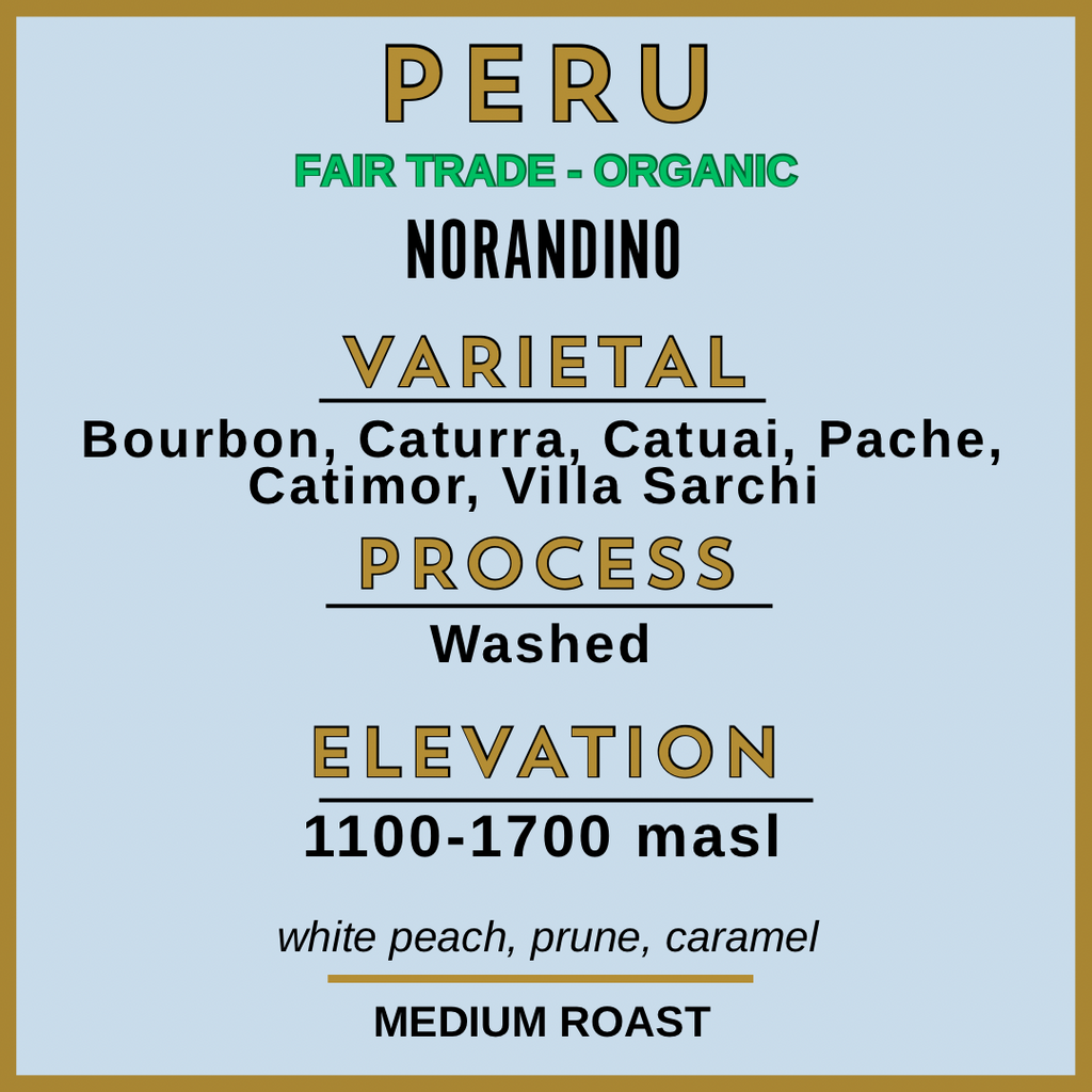 PERU - NORANDINO ORGANIC - FAIR TRADE