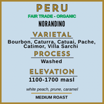 PERU - NORANDINO ORGANIC - FAIR TRADE