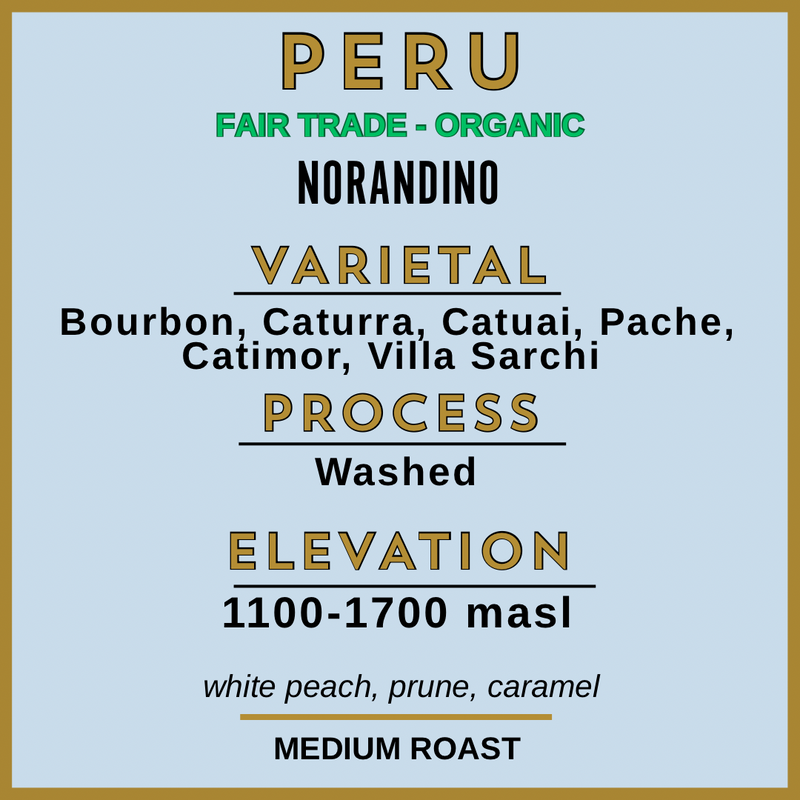 PERU - NORANDINO ORGANIC - FAIR TRADE