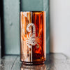 Amber Scorpion Double walled Glass