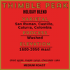 THIMBLE PEAK HOLIDAY BLEND