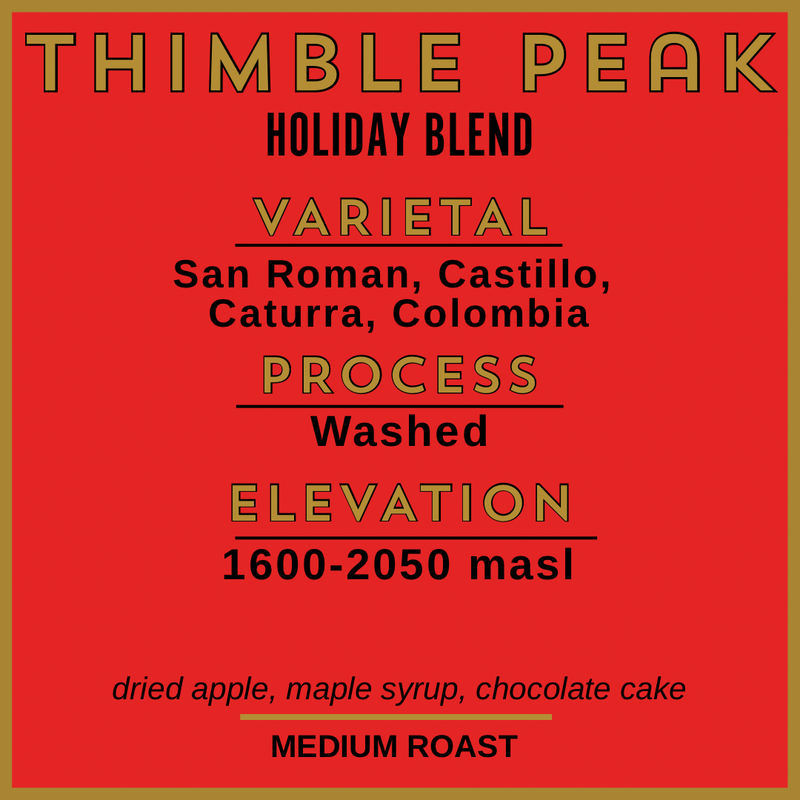 THIMBLE PEAK HOLIDAY BLEND