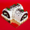 HOLIDAY SPECIAL - BUCHE DE NOEL MINT CHOCOLATE CHIP