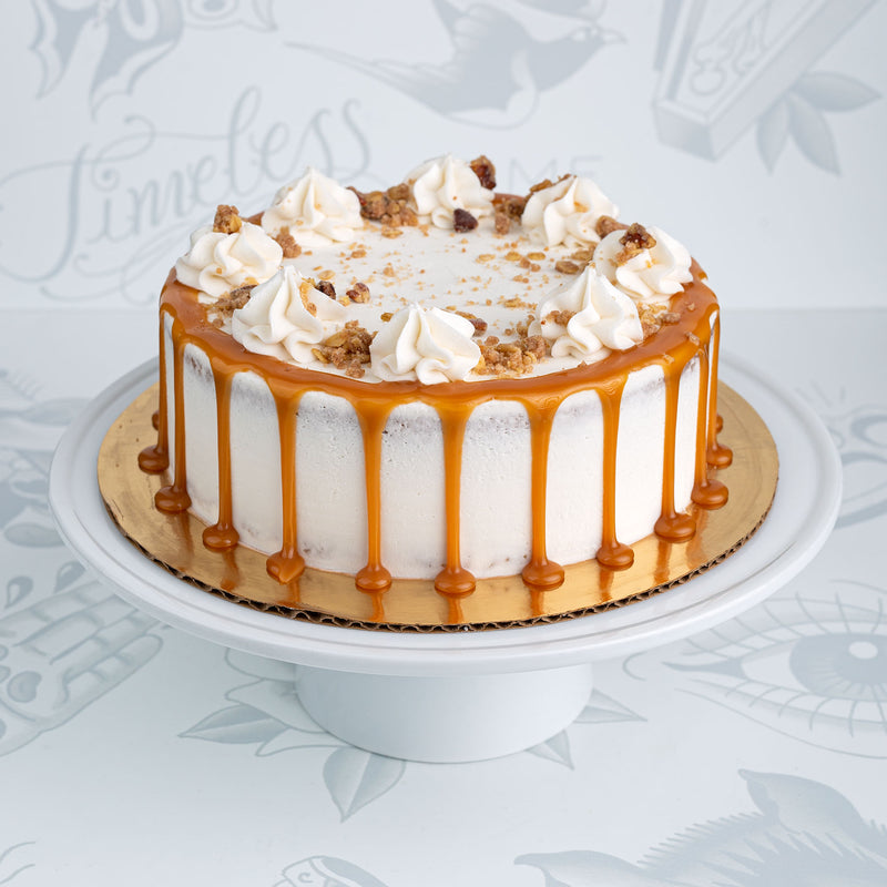 CARAMEL APPLE CAKE