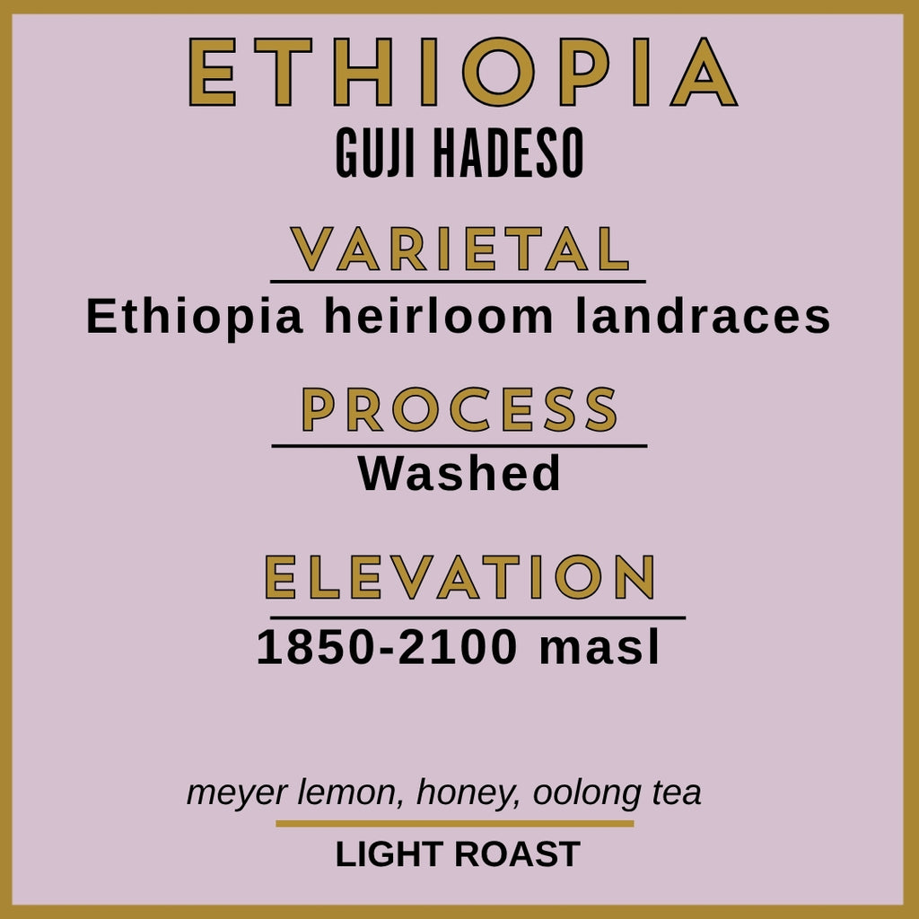 ETHIOPIA – GUJI HADESO