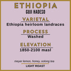 ETHIOPIA – GUJI HADESO