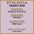 ETHIOPIA YIRGACHEFFE ARICHA