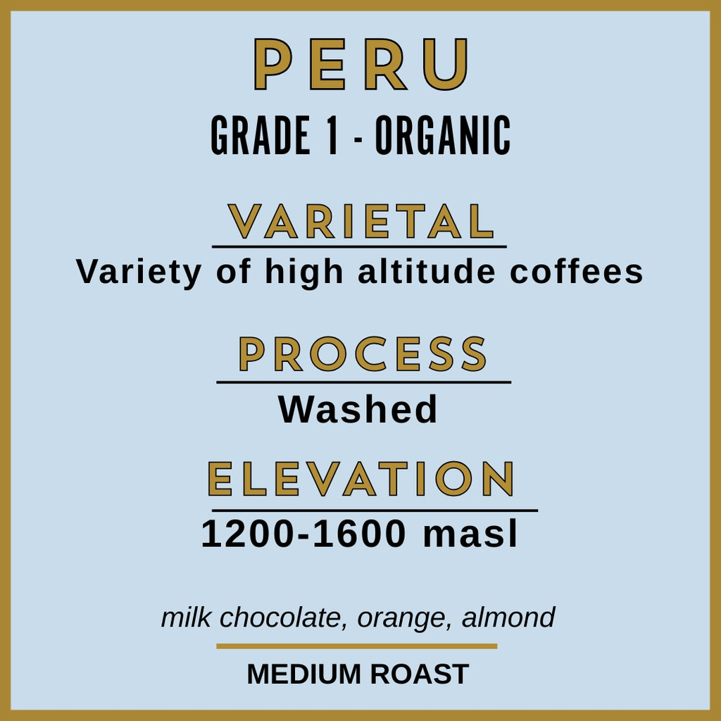 PERU - GRADE 1 ORGANIC