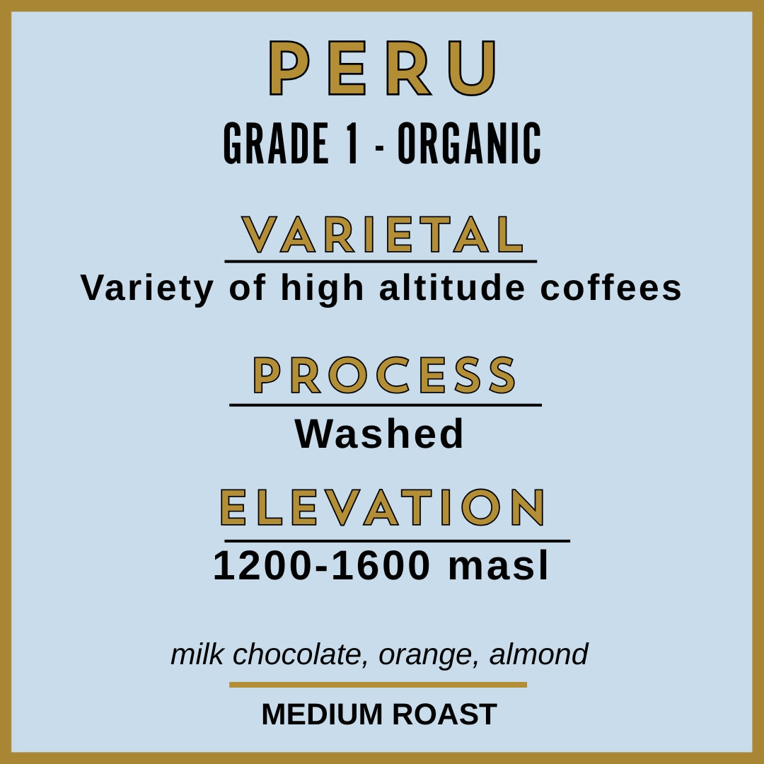 PERU - GRADE 1 ORGANIC