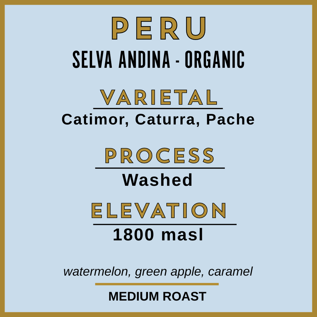 PERU - SELVA ANDINA - ORGANIC