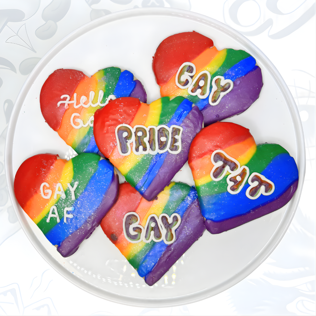 PRIDE COOKIES 1/2 DOZEN