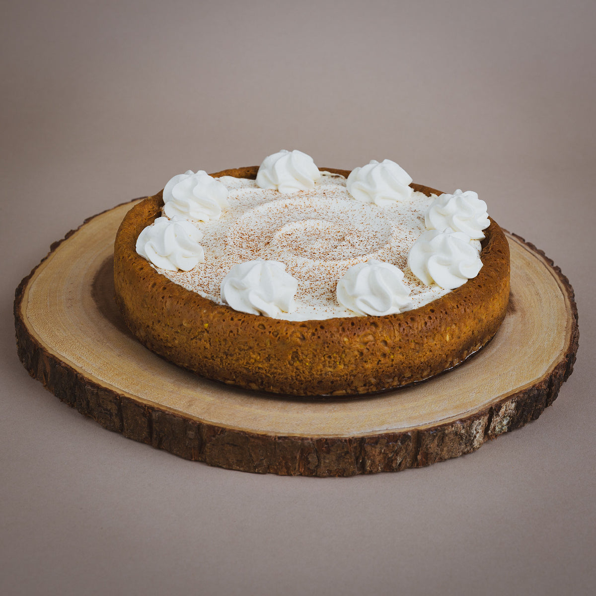 THANKSGIVING PRE-ORDERS -8" PUMPKIN CHEESECAKE (GF)