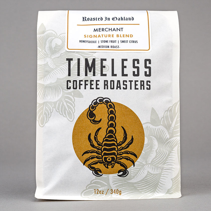 Timeless Coffee Merchant Blend Bag