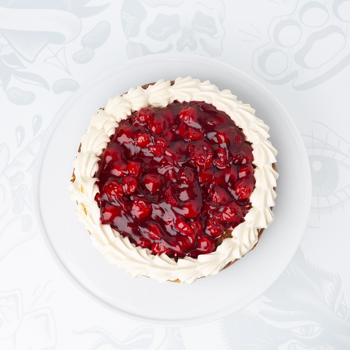 CHERRY CHEESECAKE - 8"
